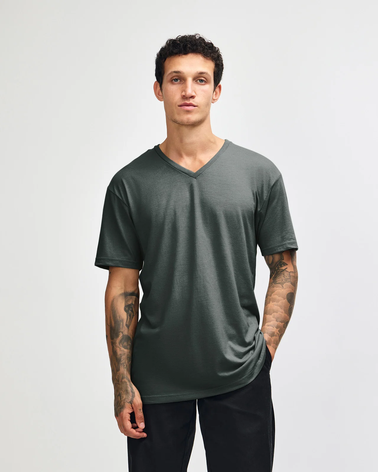Unisex V-Neck T-shirt - Image 21
