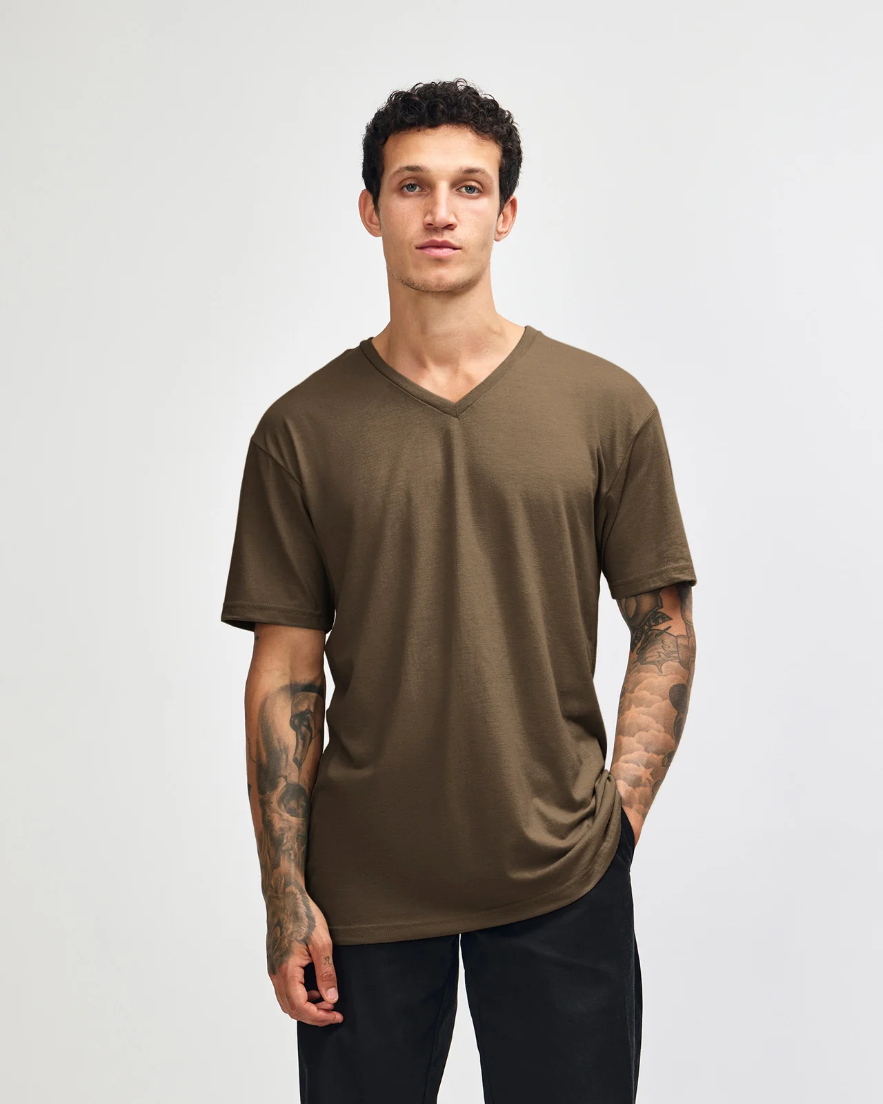 Unisex V-Neck T-shirt - Image 6
