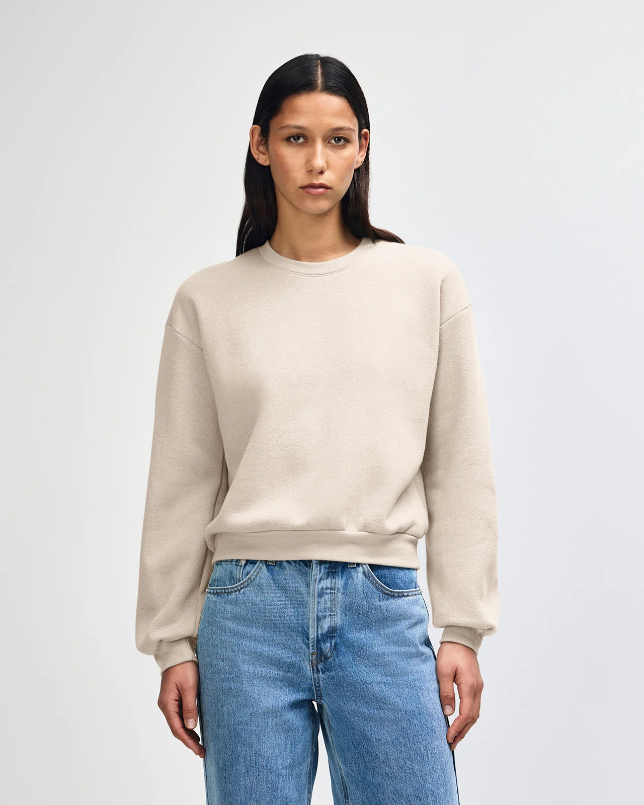Women’s Cropped Crewneck Sweatshirt - Image 20