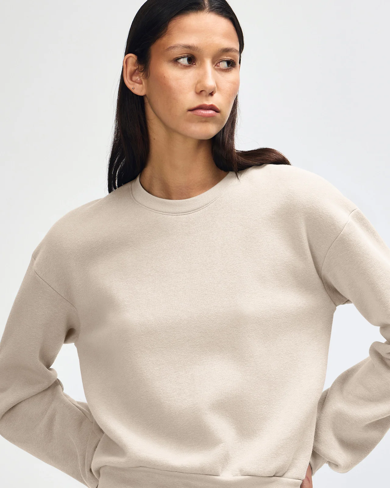 Women’s Cropped Crewneck Sweatshirt - Image 25