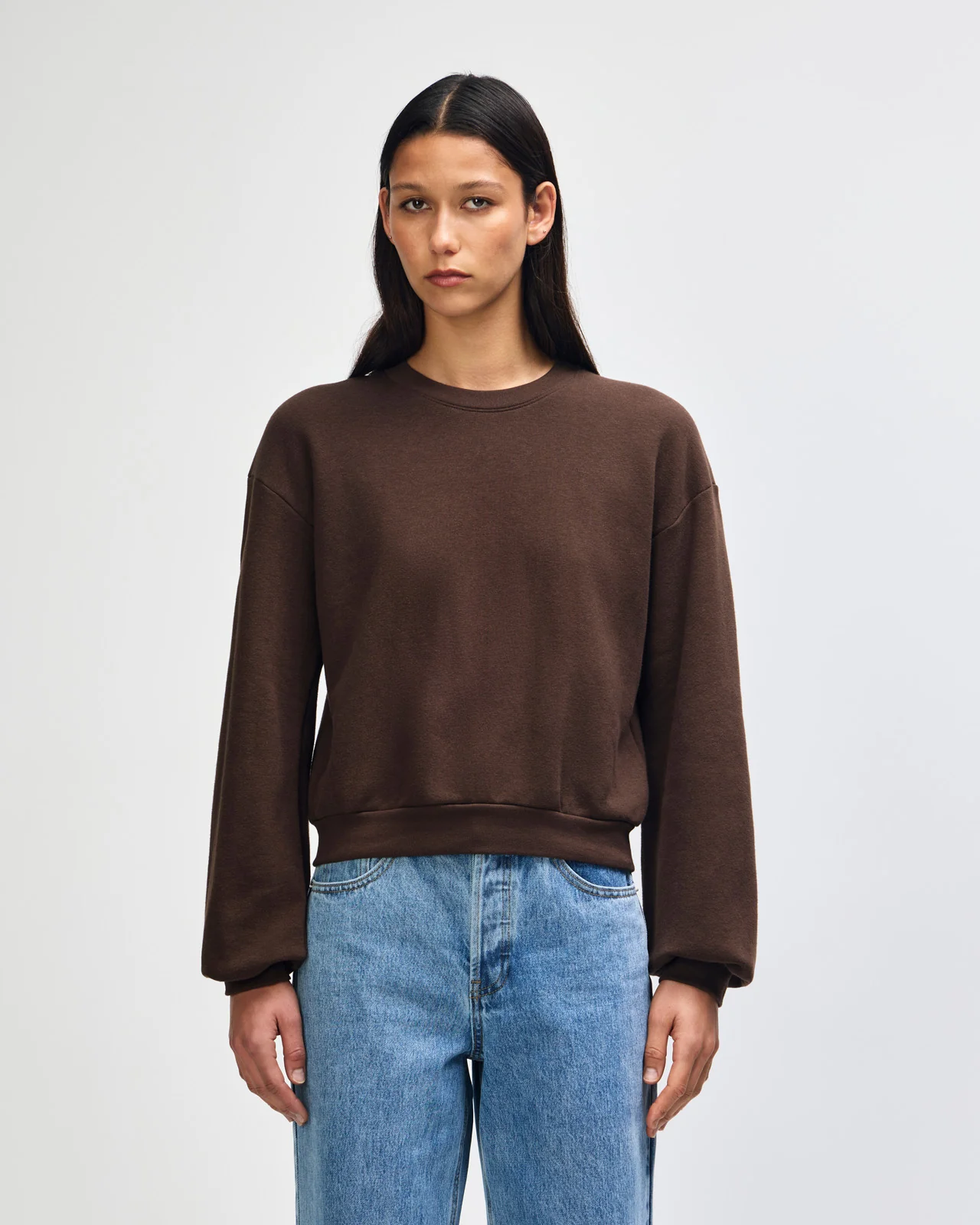 Women’s Cropped Crewneck Sweatshirt - Image 26
