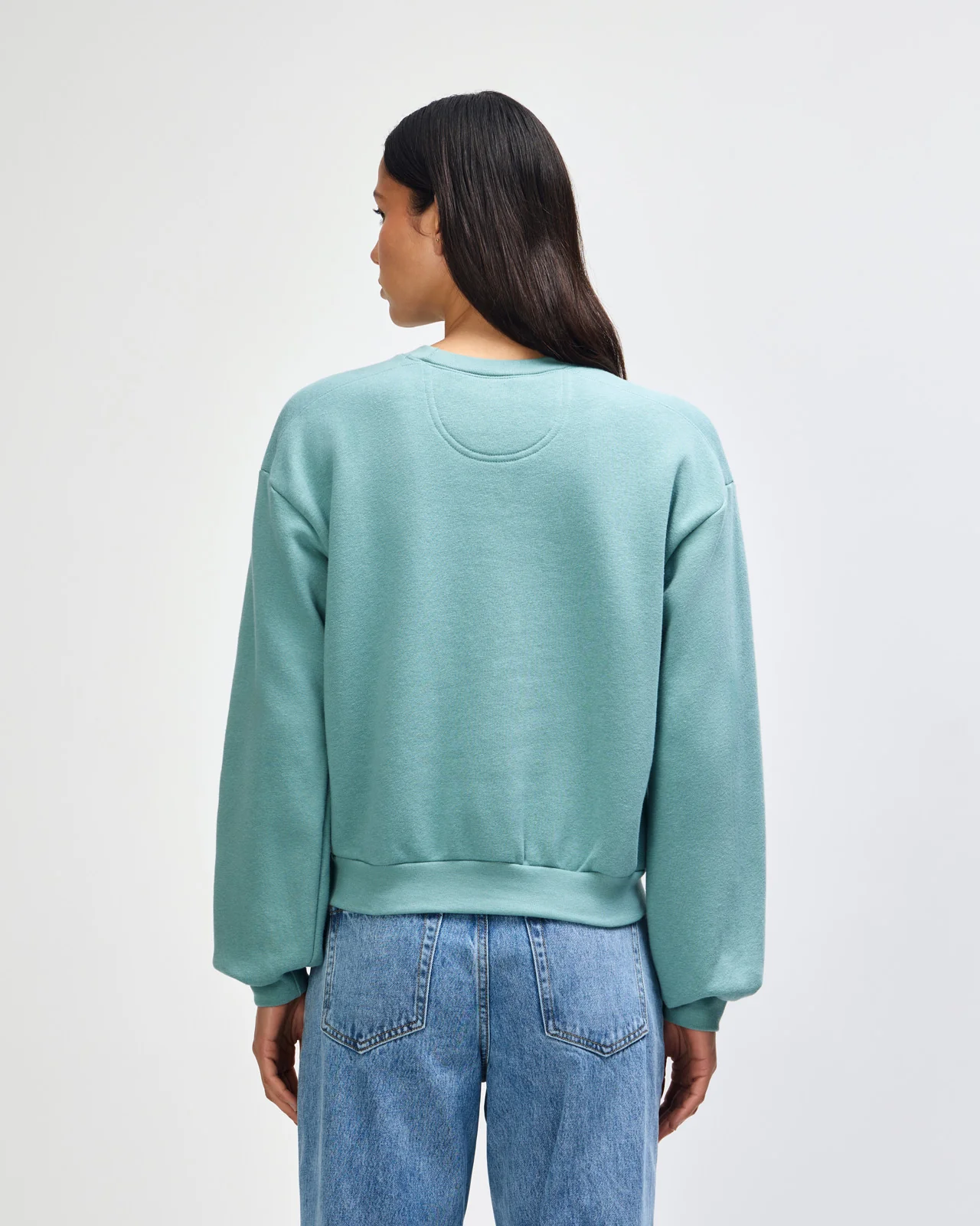 Women’s Cropped Crewneck Sweatshirt - Image 4