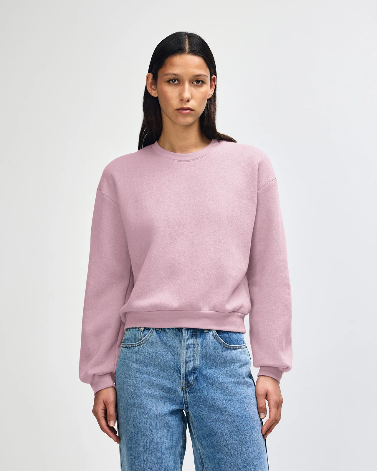 Women’s Cropped Crewneck Sweatshirt - Image 8