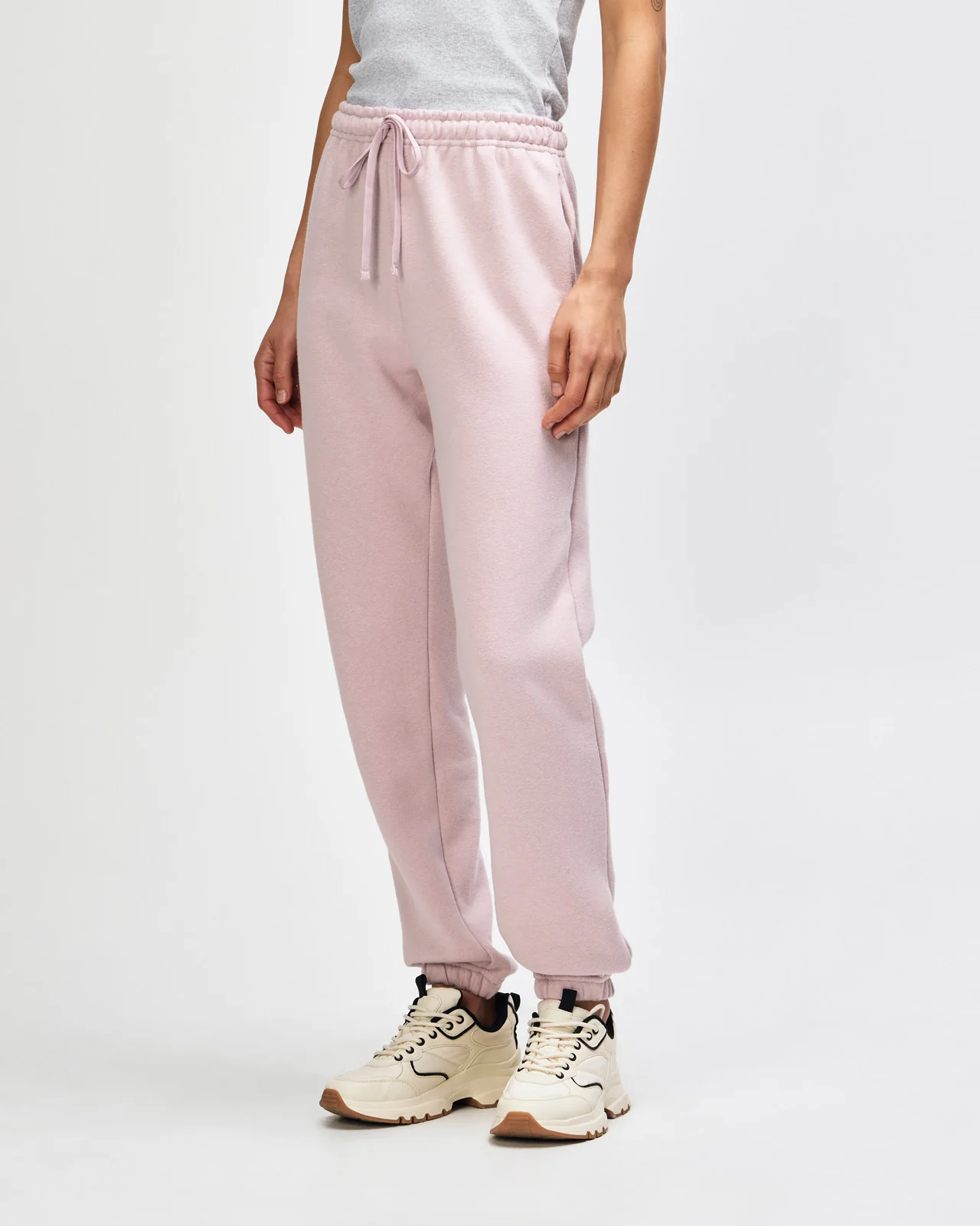 Pullover Hoodie Tracksuit - Blush - Image 5