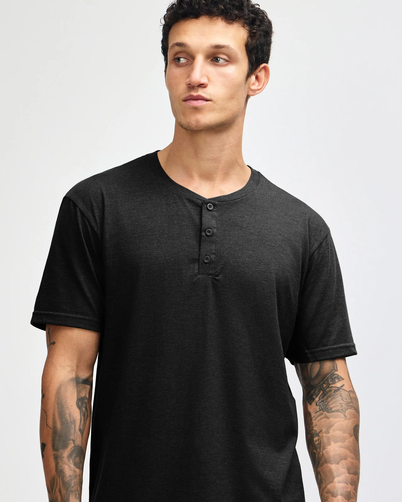 Unisex Henley - Image 10