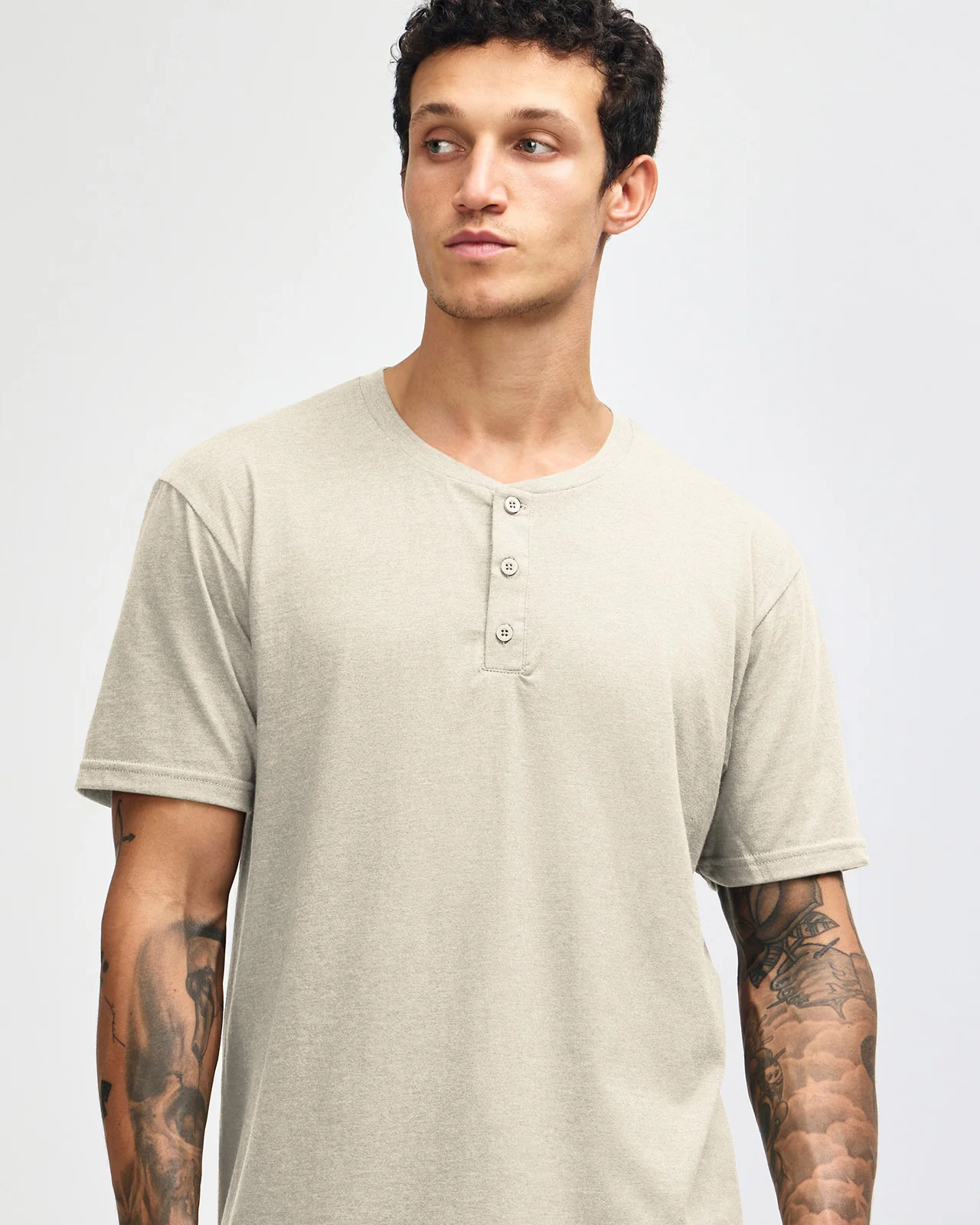 Unisex Henley - Image 20