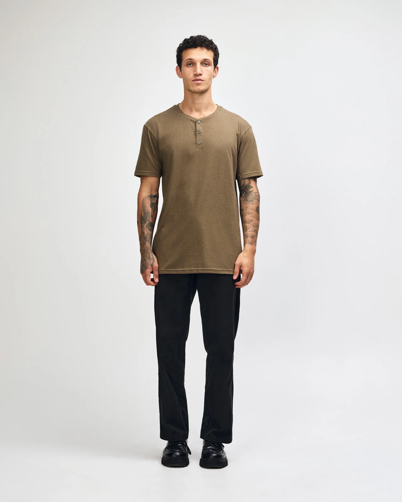 Unisex Henley - Image 3