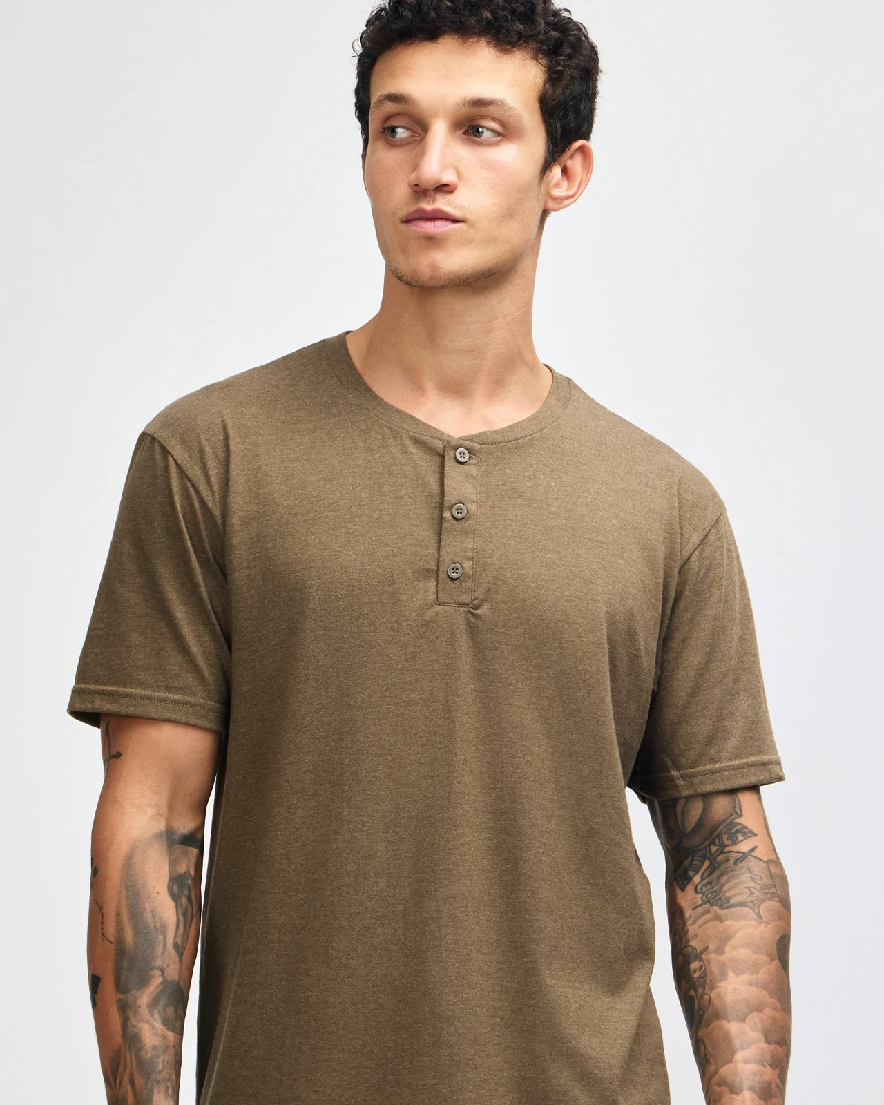 Unisex Henley - Image 4