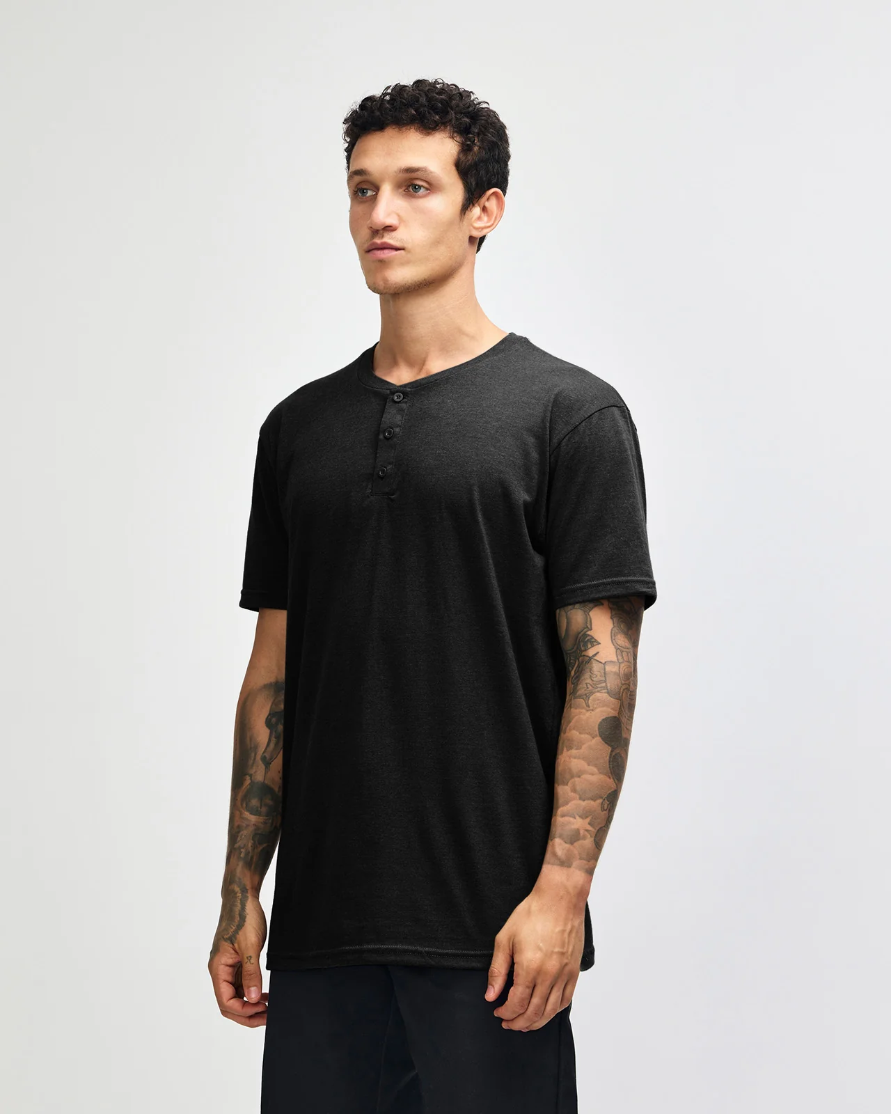 Unisex Henley - Image 8