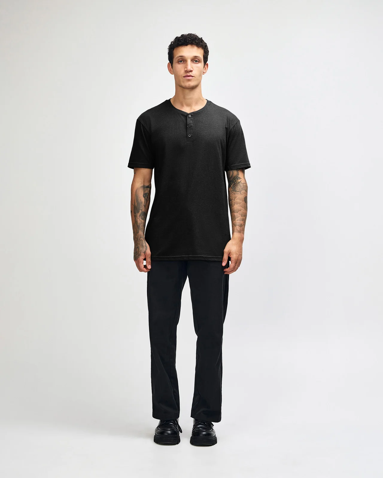 Unisex Henley - Image 9