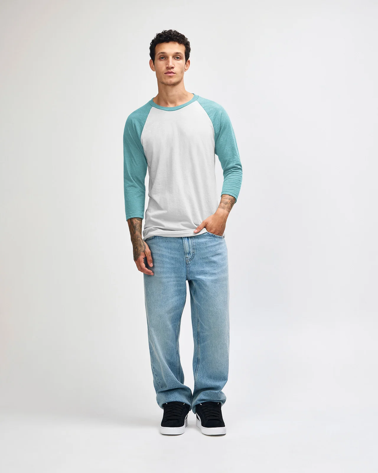 Unisex Raglan Tee - Image 35
