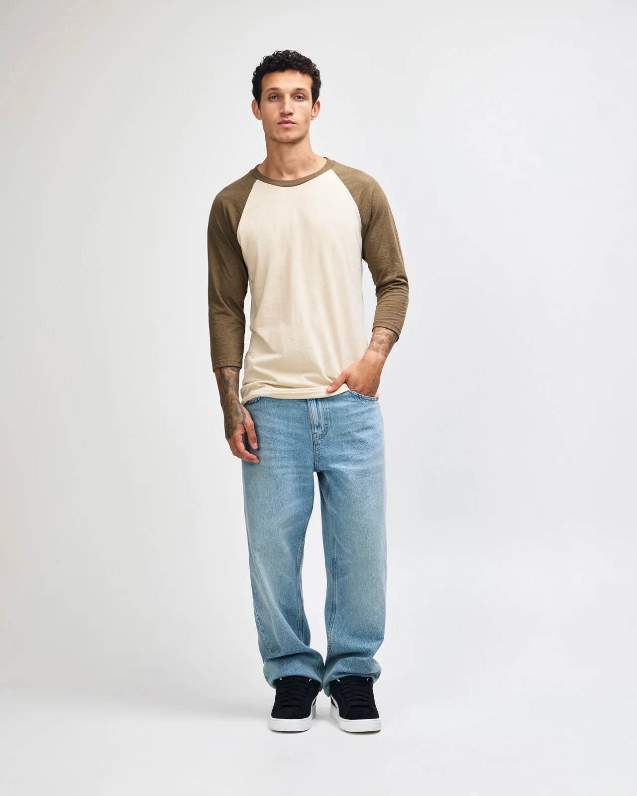 Unisex Raglan Tee - Image 6
