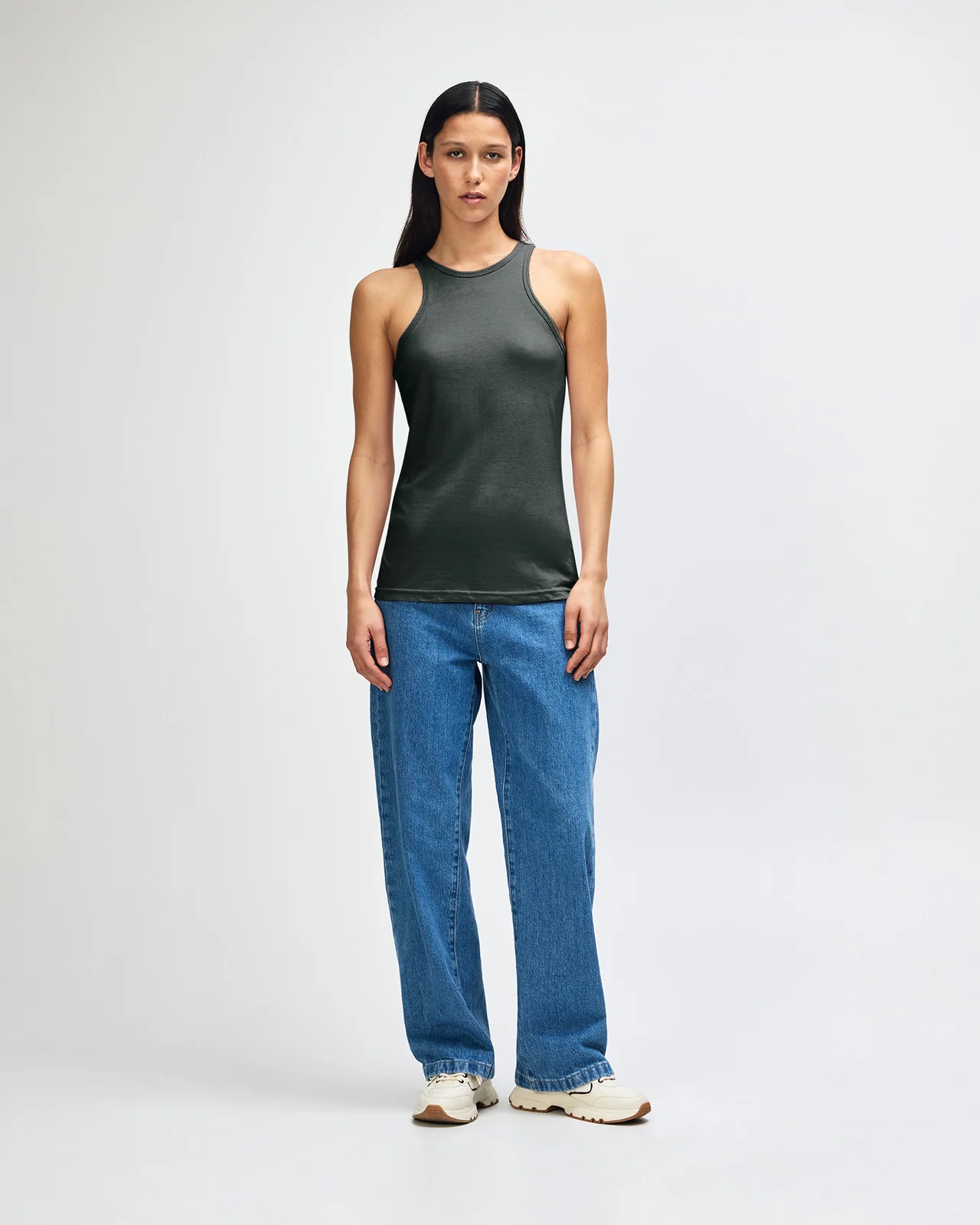 Women's Racer Neck Tank - Image 13