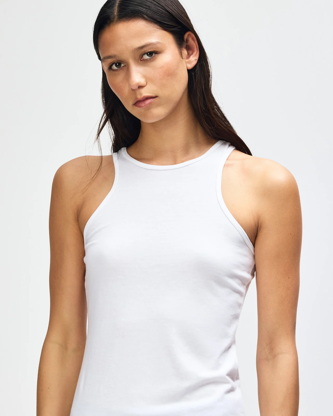 Women's Racer Neck Tank - Image 3