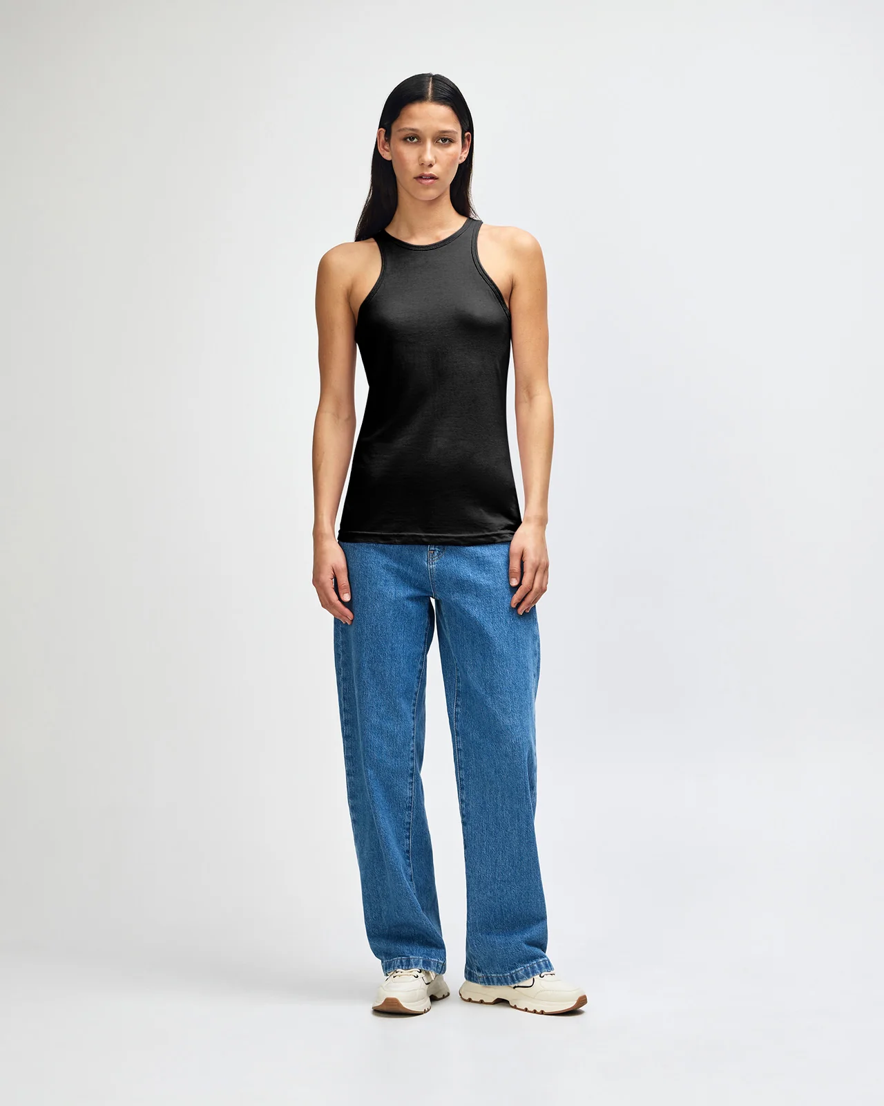 Women's Racer Neck Tank - Image 31