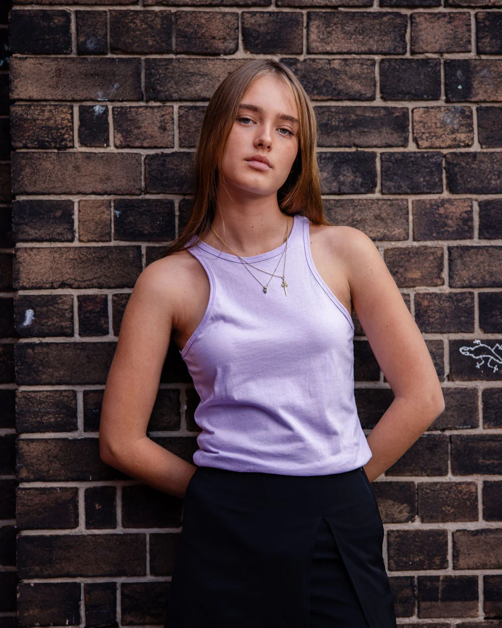 Women's Racer Neck Tank - Image 37