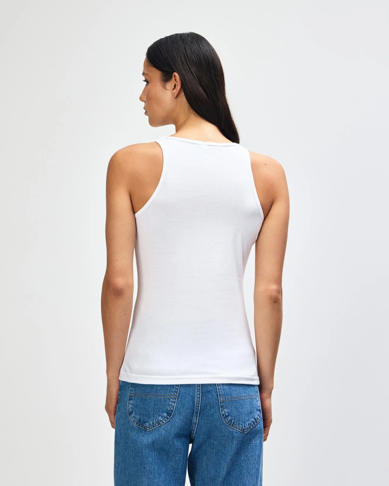 Women's Racer Neck Tank - Image 4