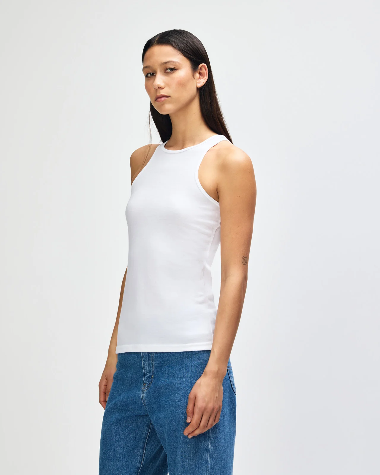 Women's Racer Neck Tank - Image 6