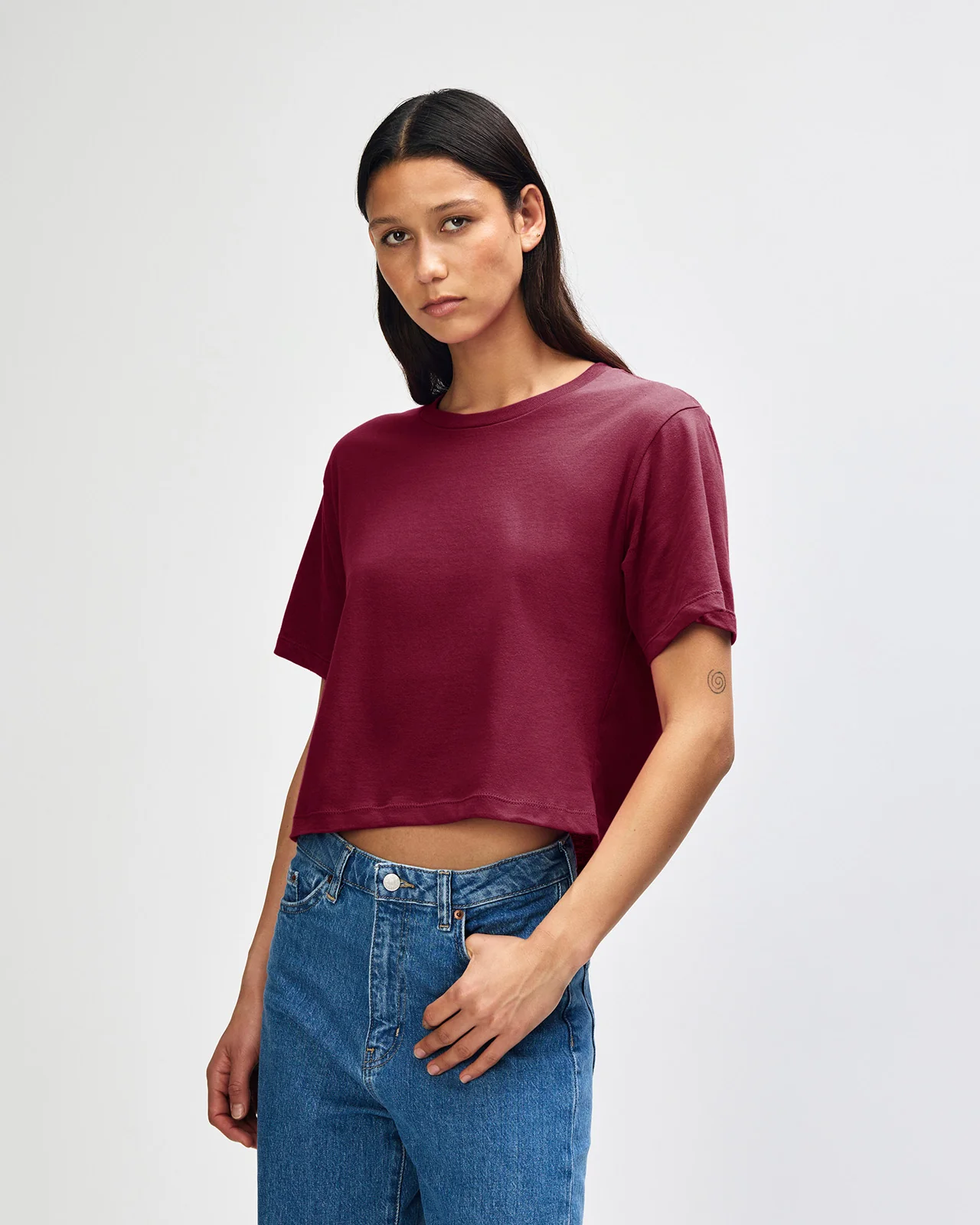Women’s Boxy Crop T-Shirt - Image 46