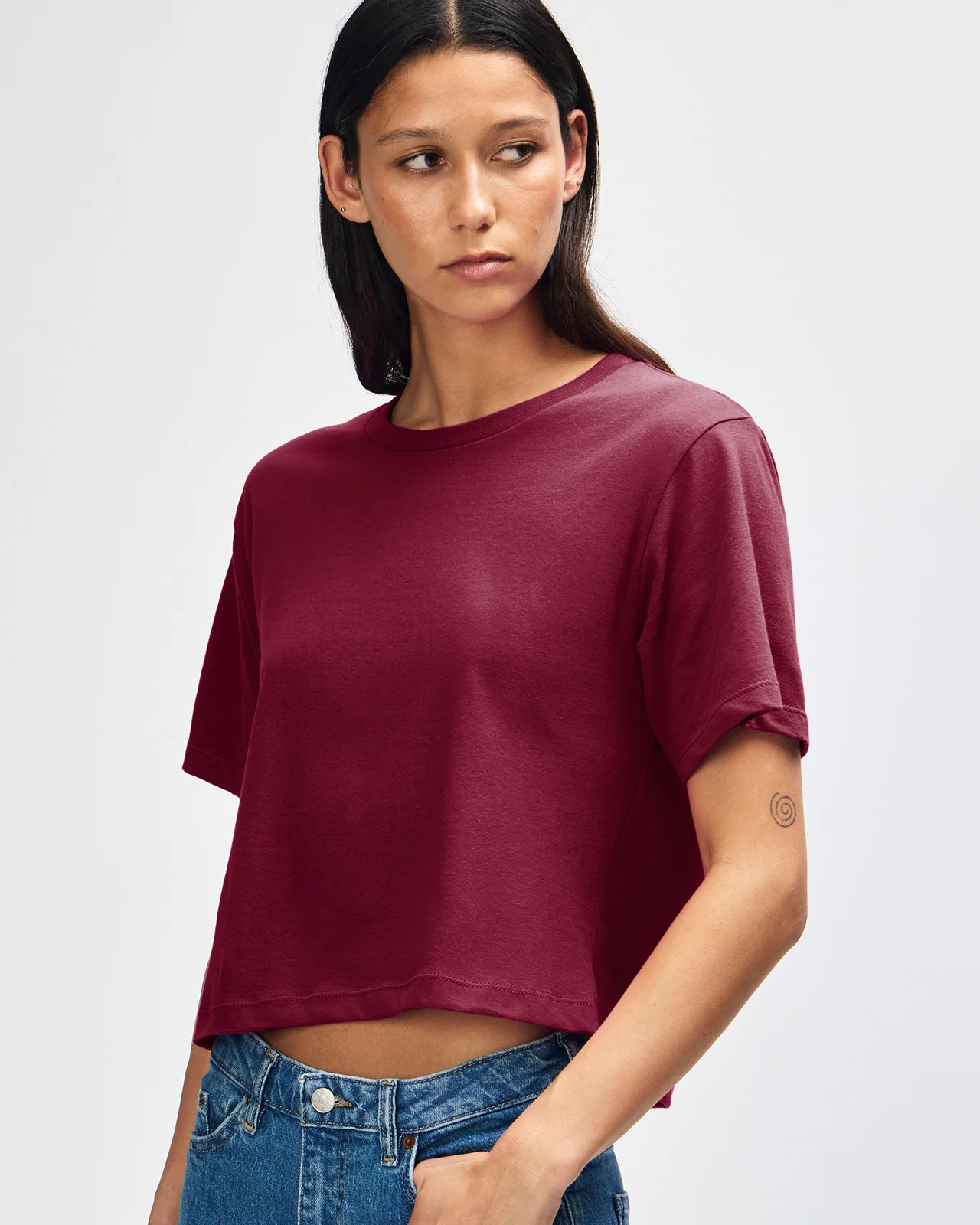 Women’s Boxy Crop T-Shirt - Image 48