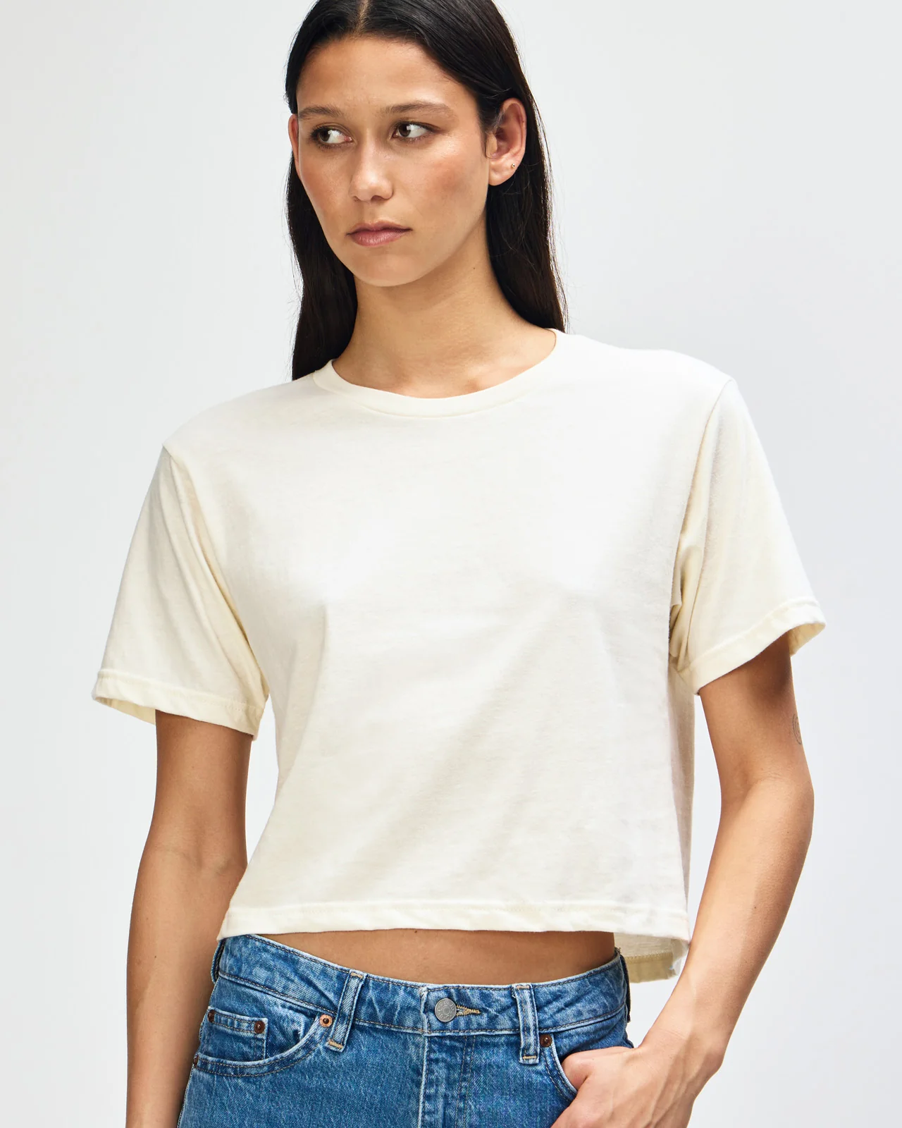 Women’s Boxy Crop T-Shirt - Image 6