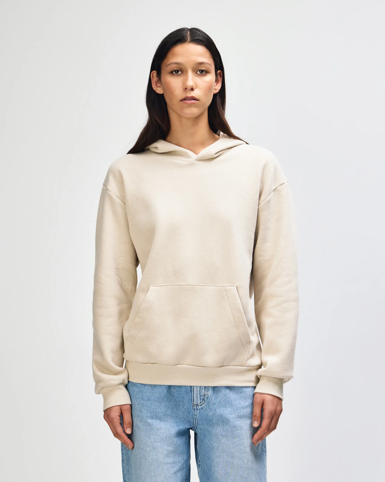 Pullover Hoodie Tracksuit - Bone - Image 3