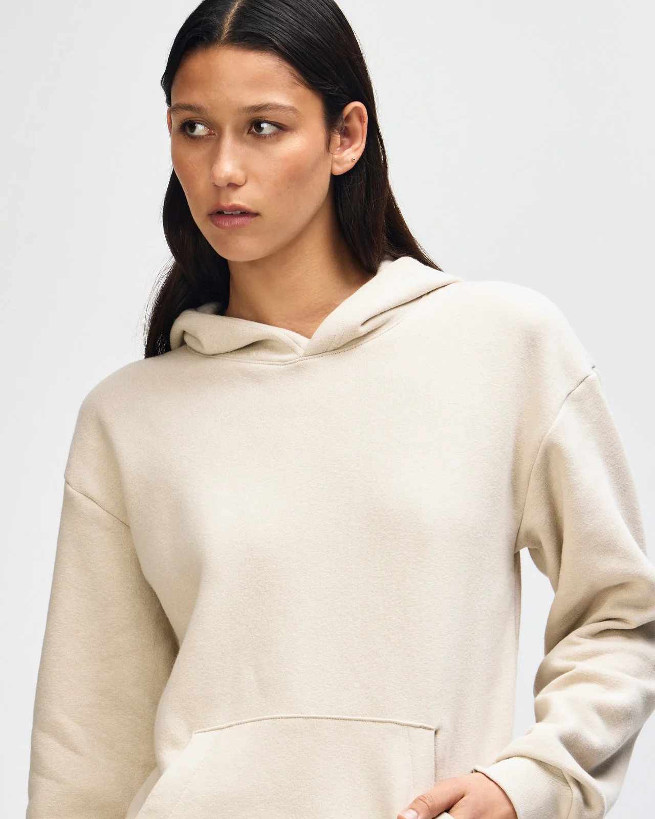 Pullover Hoodie Tracksuit - Bone - Image 7