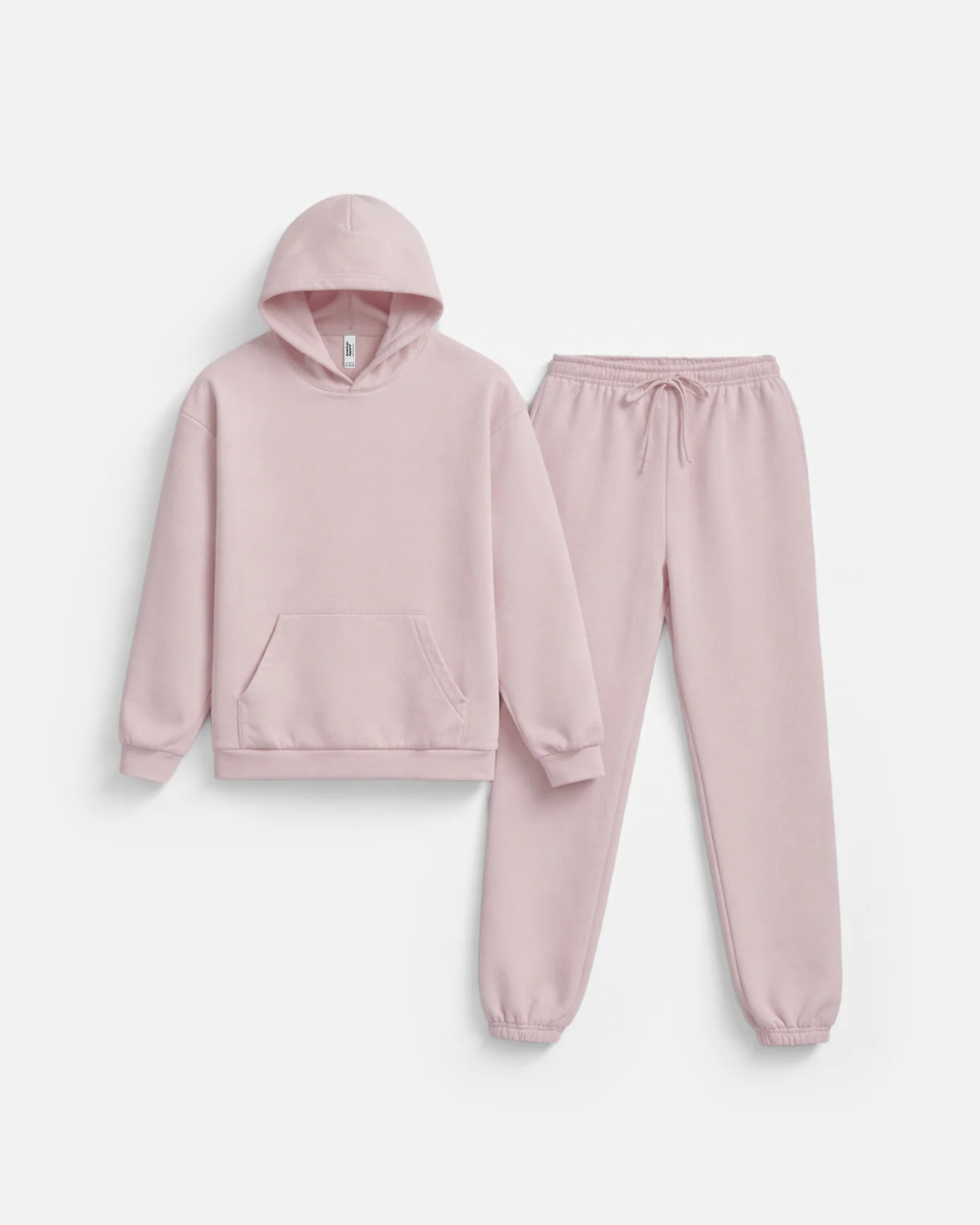 Pullover Hoodie Tracksuit - Blush