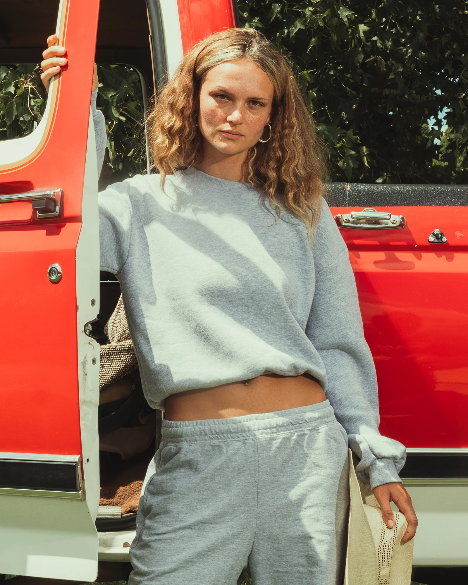 Women’s Cropped Crewneck Sweatshirt - Image 32
